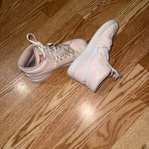 Nike Women's Light Pink High-Top Sneakers
